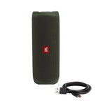 JBL Flip 5 Portable Waterproof Rugged Wireless Bluetooth Speaker Green - JBLFLIP5ECOGRNAM