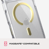 Tech21 Evo Crystal Case with MagSafe for iPhone 17/18 Pro Max 6.9" Clear Gold - T21-11700