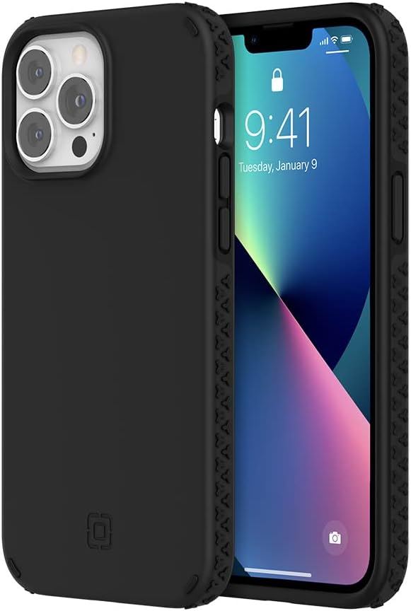 Incipio Grip Series for iPhone 13 Pro Max 6.7" Black - IPH-1943-BLK