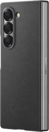 Samsung Galaxy Z Fold 6 Faux Leather/Kindsuit Case Grey - EF-VF956PJEGWW