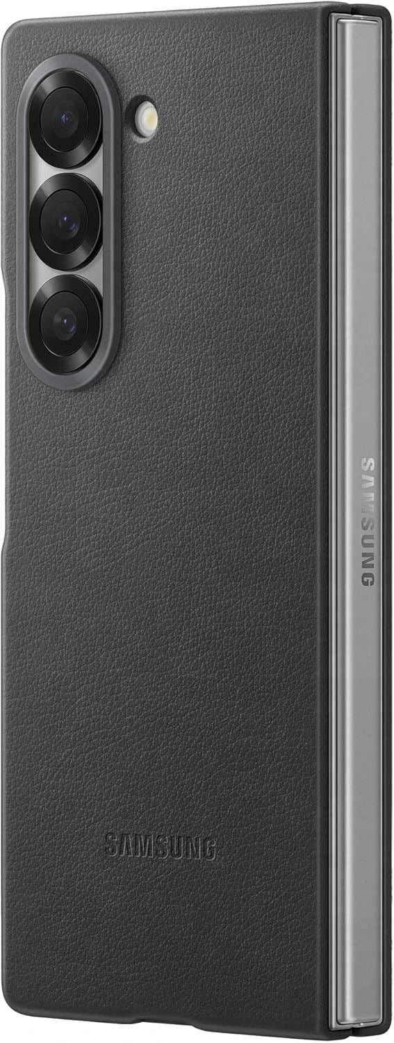 Samsung Galaxy Z Fold 6 Faux Leather/Kindsuit Case Grey - EF-VF956PJEGWW