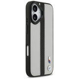 BMW M Perforated Stripe Logo Case with MagSafe for iPhone 17 6.3" Grey - BMHMP17S25PCPSGK