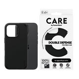 Panzer Glass Care Double Defense Case for iPhone 16 Pro 6.3" Black - 1334