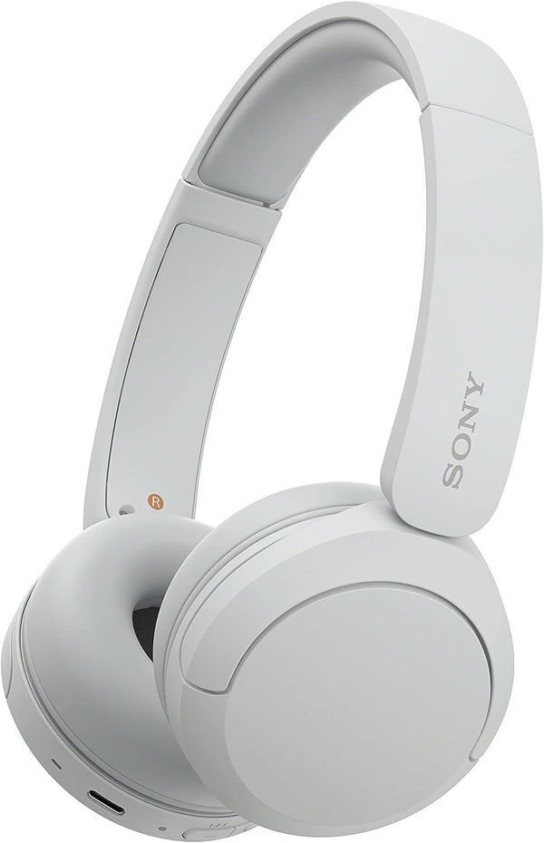 Sony WH-CH520 Over Ear Wireless Bluetooth Headphones White - WHCH520W.CE7