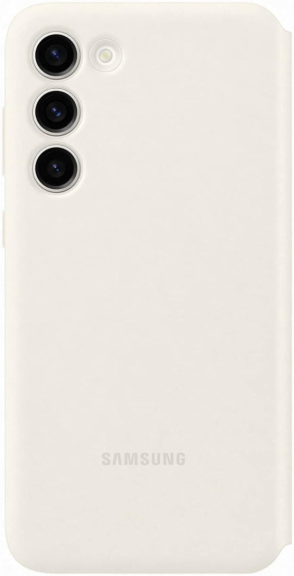 Samsung Galaxy S23 Plus Smart View Wallet Case Cream - EF-ZS916CUEGWW