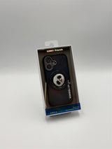 Nimmy Big Eye Cute Pet Travel Panda Face Case with Detachable MagSafe Grip for iPhone 17 6.3" Black Grey - N-XDY-CXZJZH-IP17-06-A