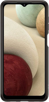 Samsung Galaxy A12 Soft Clear Cover Black - EF-QA125TBEGEU