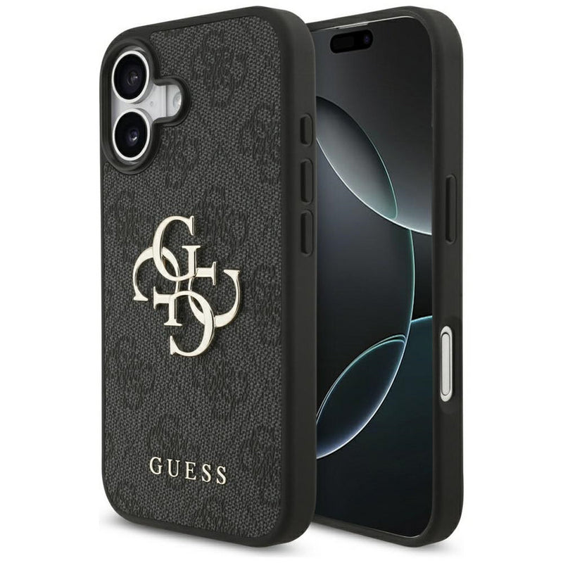 Guess 4G Big Logo Case for iPhone 17 6.3" Black - GUHCP17S4GMGGR