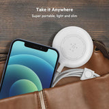 Belkin 10W Boost Charge Wireless Charging Pad with MagSafe White - WIA005btWH