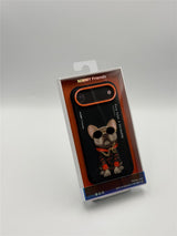 Nimmy Glasses Cool Dog Case with MagSafe for iPhone 17 Air 6.5" Black Orange - N-YJ-IP17-AIR-01