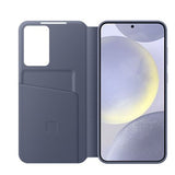 Samsung Galaxy S24 Smart View Wallet Case Violet - EF-ZS921CVEGWW