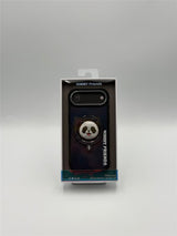Nimmy Big Eye Cute Pet Travel Panda Face Case with Detachable MagSafe Grip for iPhone 17 Air 6.5" Black Grey - N-XDY-CXZJZH-IP17-AIR-06-A