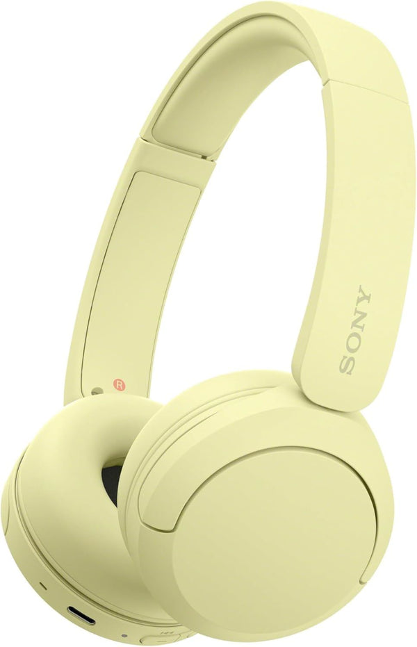 Sony WH-CH520 Over Ear Wireless Bluetooth Headphones Yellow - WHCH520Y.CE7