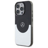 Mercedes Double Layer Case with MagSafe for iPhone 16 Pro 6.3" Black/Silver - MEHMP16L23HBIGK