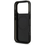 AMG Double Layer Transparent Rhombs Case with MagSafe for iPhone 17 Pro 6.3" Black Red - AMHMP17L24HRDKR