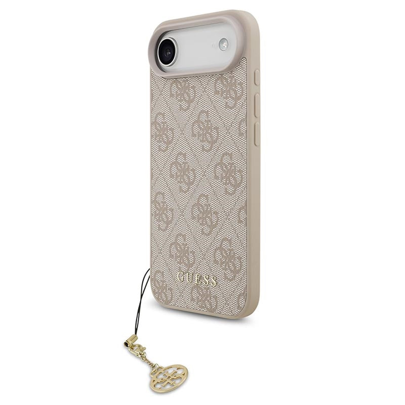 Guess 4G Charms Case for iPhone 17 Air 6.5" Tone on Tone Pink - GUHMP17MGF4GCP
