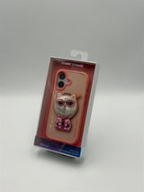 Nimmy Cool & Cute 2.0 White Rich & Beauty Cat Case with MagSafe Stand for iPhone 17 6.3" Pink - N-YJKM-CXZJZH-IP17-04