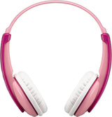 JVC Tinyphones Stereo Kids Wireless Bluetooth Headphones Pink - HA-KD10W-P-E