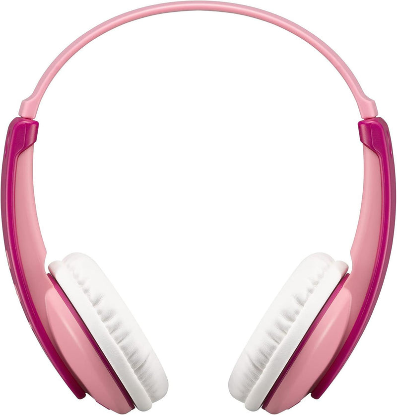 JVC Tinyphones Stereo Kids Wireless Bluetooth Headphones Pink - HA-KD10W-P-E
