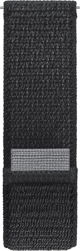 Samsung Galaxy Watch 4/5/6 One Click Fabric Band 20mm S/M Black - ET-SVR93SBEGEU