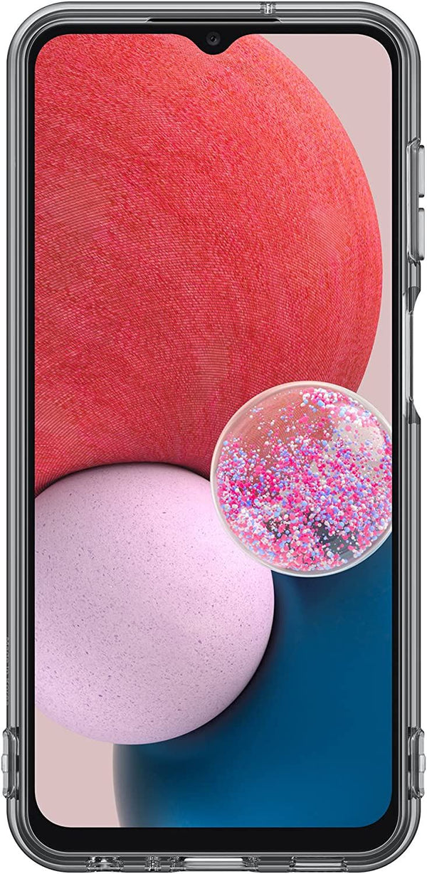 Samsung Galaxy A13 Soft Clear Cover Black - EF-QA135TBEGEU