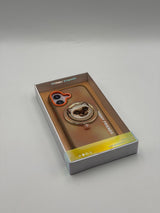 Nimmy Big Eye Cute Pet Siamese Cat Face Case with Detachable MagSafe Grip for iPhone 17 6.3" Brown Orange - N-XDY-CXZJZH-IP17-026