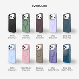 Tech21 Evo Pulse Fauxven Case with MagSafe for iPhone 17/18 Pro 6.3" Espresso - T21-11622