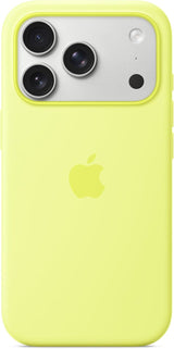 Apple Silicone Case with MagSafe for iPhone 17 Pro 6.3" Neon Yellow A3559 - MGFF4ZM/A