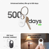 Samsung Galaxy SmartTag2 Bluetooth Tracker Black/White 4 Pack - EI-T5600KWEGEU