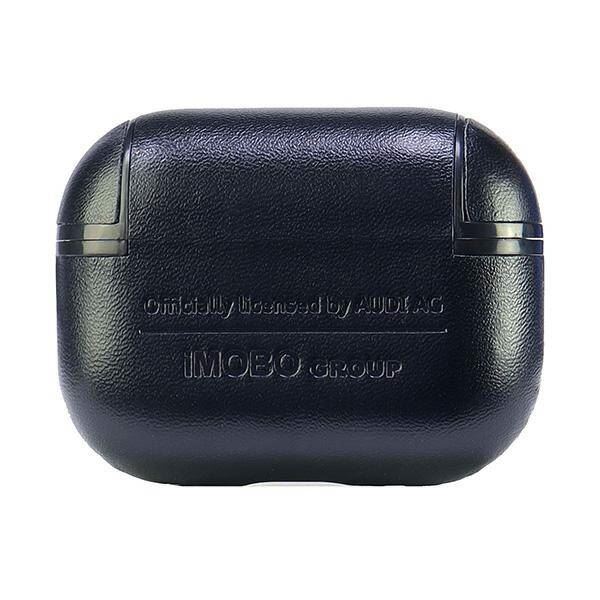 Audi Leather Big Logo AirPods Pro 2 Cover Black - AU-APP2-GT/D3-BK