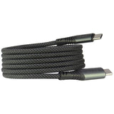 Audi USB C to USB C 2.0 Charge & Sync Cable 20V 3A 60W Black - AU-CB01CTC-GT/D1-BK