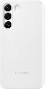 Samsung Galaxy S22 Smart Clear View Cover White - EF-ZS901CWEGWW