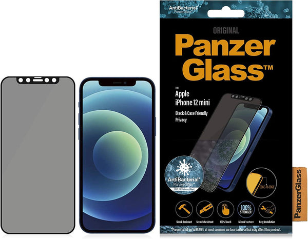 Panzer Glass Anti Bluelight Screen Protector for iphone 12 Mini 5.4" Black - 2722