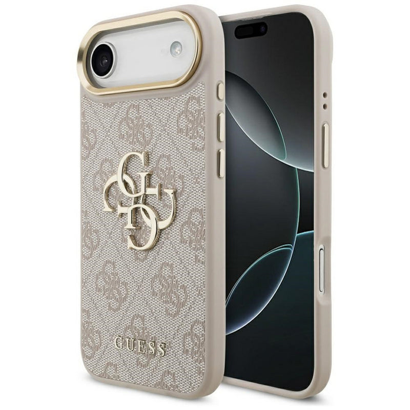 Guess Big 4G Classic Logo Case for iPhone 17 Air 6.5" Rose Gold - GUHCP17M4GMGCPI