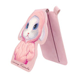 Nimmy Fashion & Cute Pink Rabbit Series Embroidery Magnetic Stand with MagSafe Pink - N-CXMC-ZJKT-08