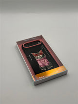 Nimmy Glasses Cool Cat Case with MagSafe for iPhone 17 Air 6.5" Black Pink - N-YJ-IP17-AIR-018
