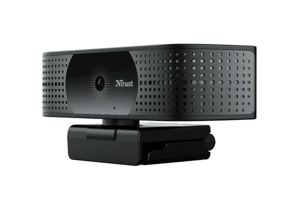 Trust TW-350 4K Webcam with Tripod Stand Black - 24422