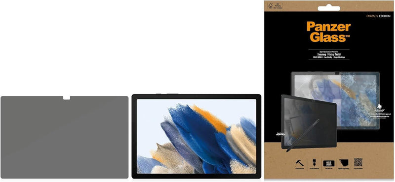 Panzer Glass Edge to Edge Privacy Screen Protection for Samsung Galaxy Tab A8 10.5" - P7288