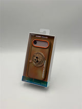 Nimmy Big Eye Cute Pet Poodle Dog Face Case with Detachable MagSafe Grip for iPhone 17 Air 6.5" Brown Orange - N-XDY-CXZJZH-IP17-AIR-014