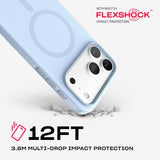 Tech21 Evo Pulse Fauxven Case with MagSafe for iPhone 17/18 Pro Max 6.9" Sable - T21-11683