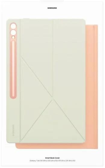 Samsung Galaxy Tab S9/S10 Ultra 5G 14.6" Smart Book Cover Orange - EF-BX910POEGWW