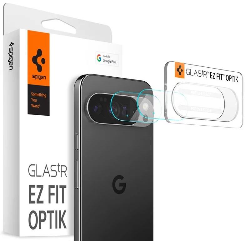 Spigen Glastr EZ Fit Optik Camera Protector 2 Pack for Pixel 10 Pro XL 6.8" Clear - AGL09663