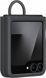Samsung Galaxy Z Flip 6/7 FE 6.7" Silicone Case with Ring Black - EF-PF741TBEGWW