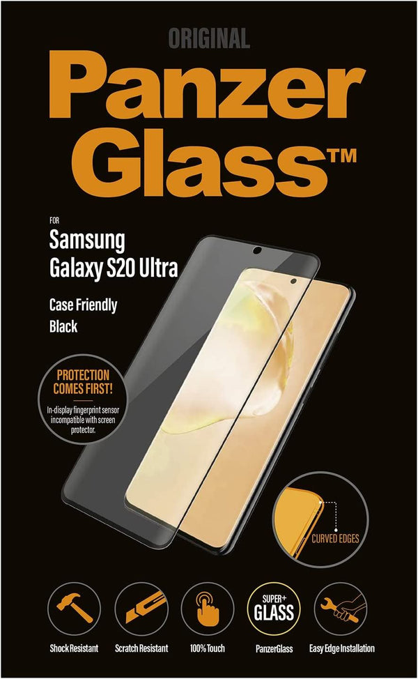 Panzer Glass Screen Protector for Samsung Galaxy S20 Ultra Black - 7221