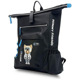 Nimmy Friends Glasses Cool Cat Laptop Backpack Black - N-KM-DNBB-01