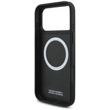 BMW M Perforated Stripe Logo Case with MagSafe for iPhone 17 Pro Max 6.9" Grey - BMHMP17X25PCPSGK