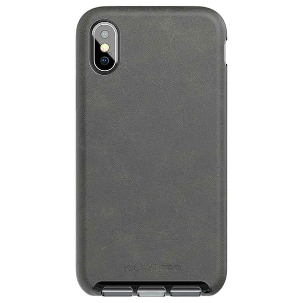Tech 21 Evo Luxe Case Back Cover for iphone X XS Black T21-5984