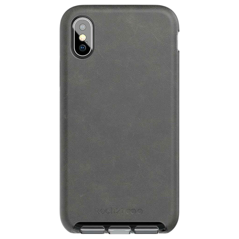 Tech 21 Evo Luxe Case Back Cover for iphone X XS Black T21-5984
