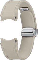 Samsung Galaxy Watch 6 Slim D-Buckle Hybrid Eco Leather Band 20mm S/M Etoupe - ET-SHR93SAEGEU