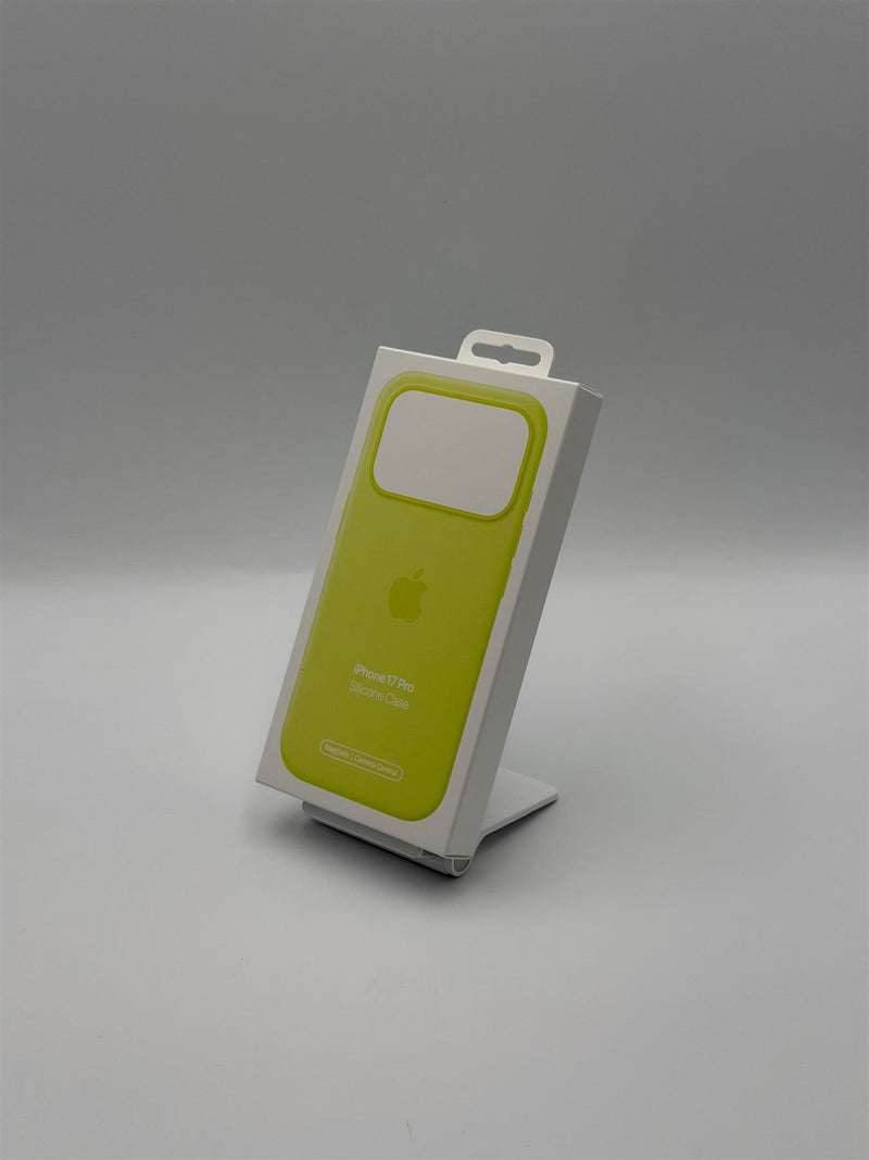 Apple Silicone Case with MagSafe for iPhone 17 Pro 6.3" Neon Yellow A3559 - MGFF4ZM/A